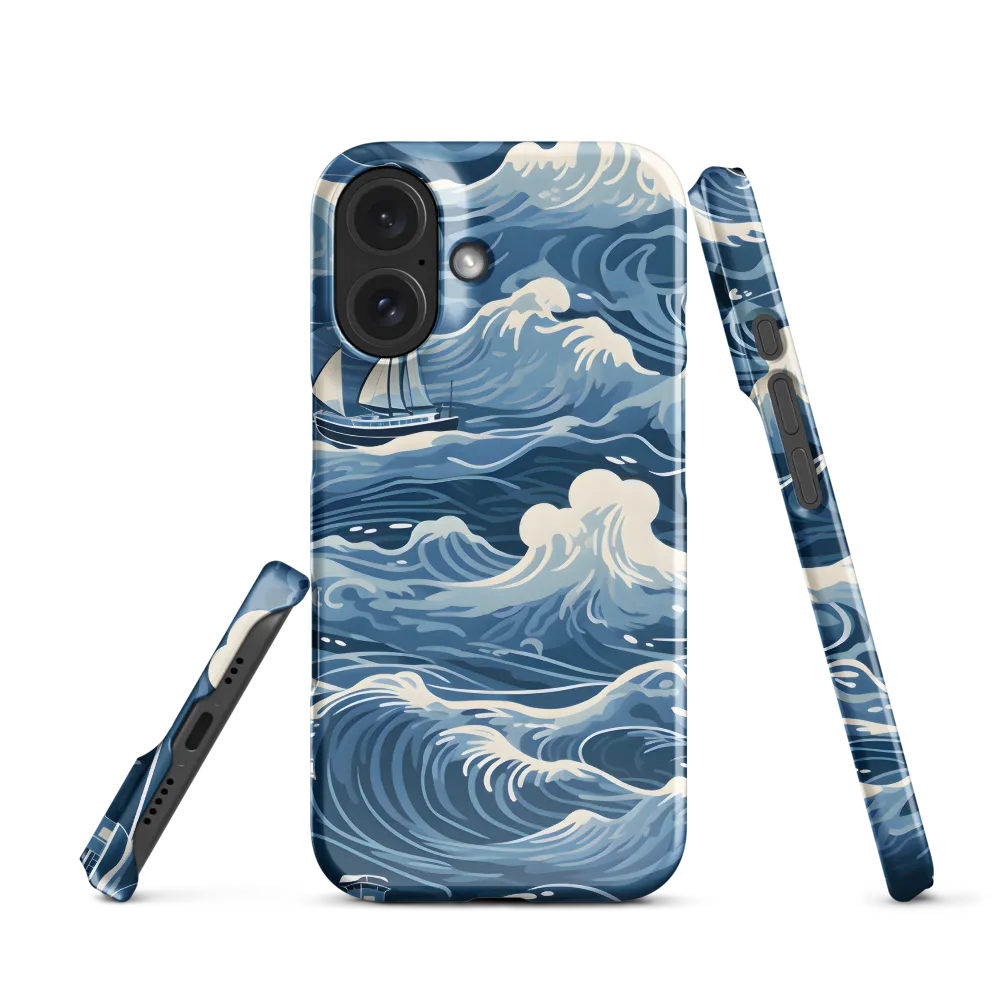 Nautical Dreams: Waves of Adventure | Phone Case |  16 | Snap Case | Glossy