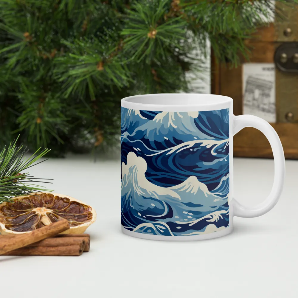 Nautical Dreams: Waves of Adventure | Mugs | Multiple Sizes & Colors