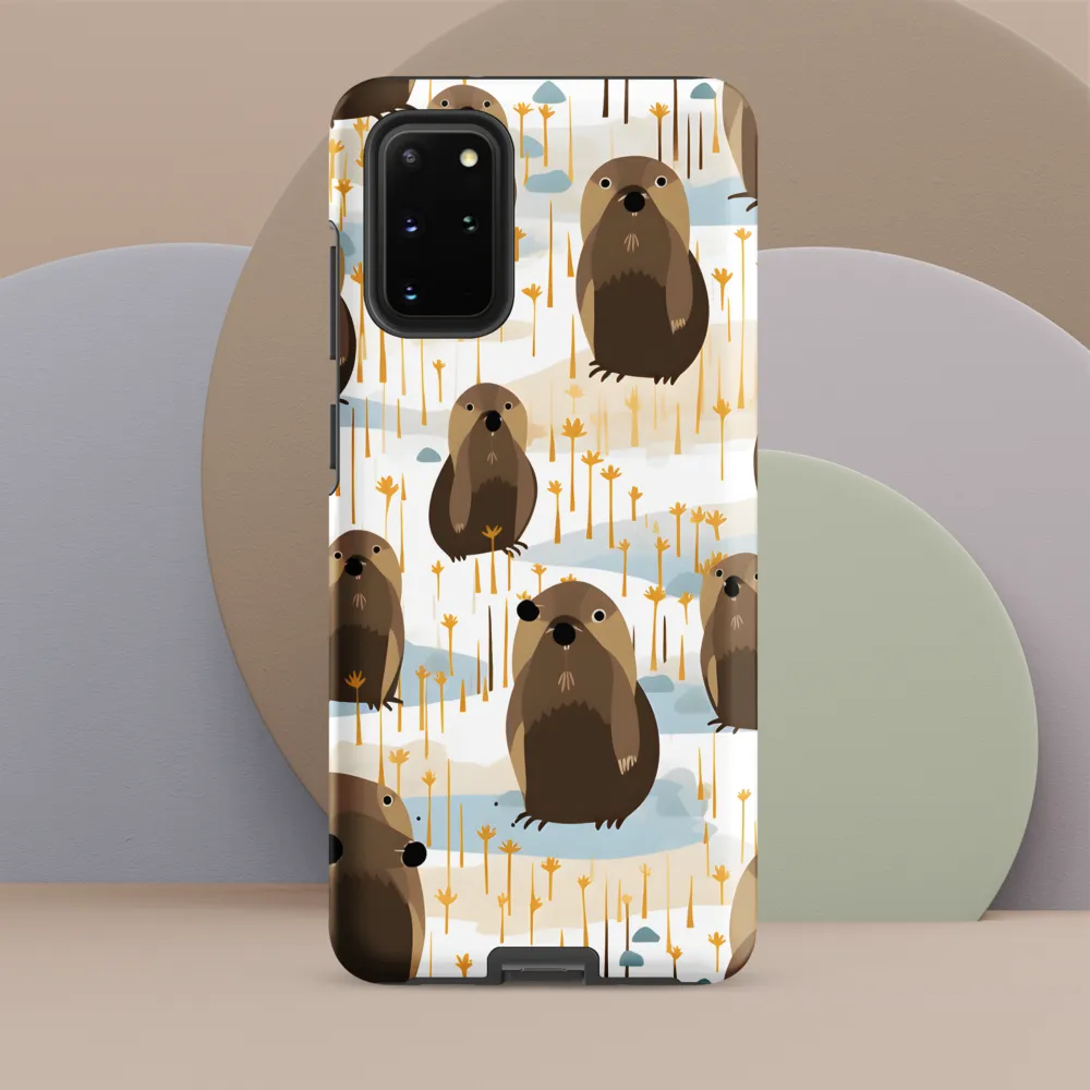 Whimsical Waters: A Celebration of Otters and Seals