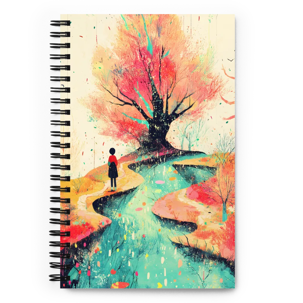 Whispers of Autumn | Spiral Notebook