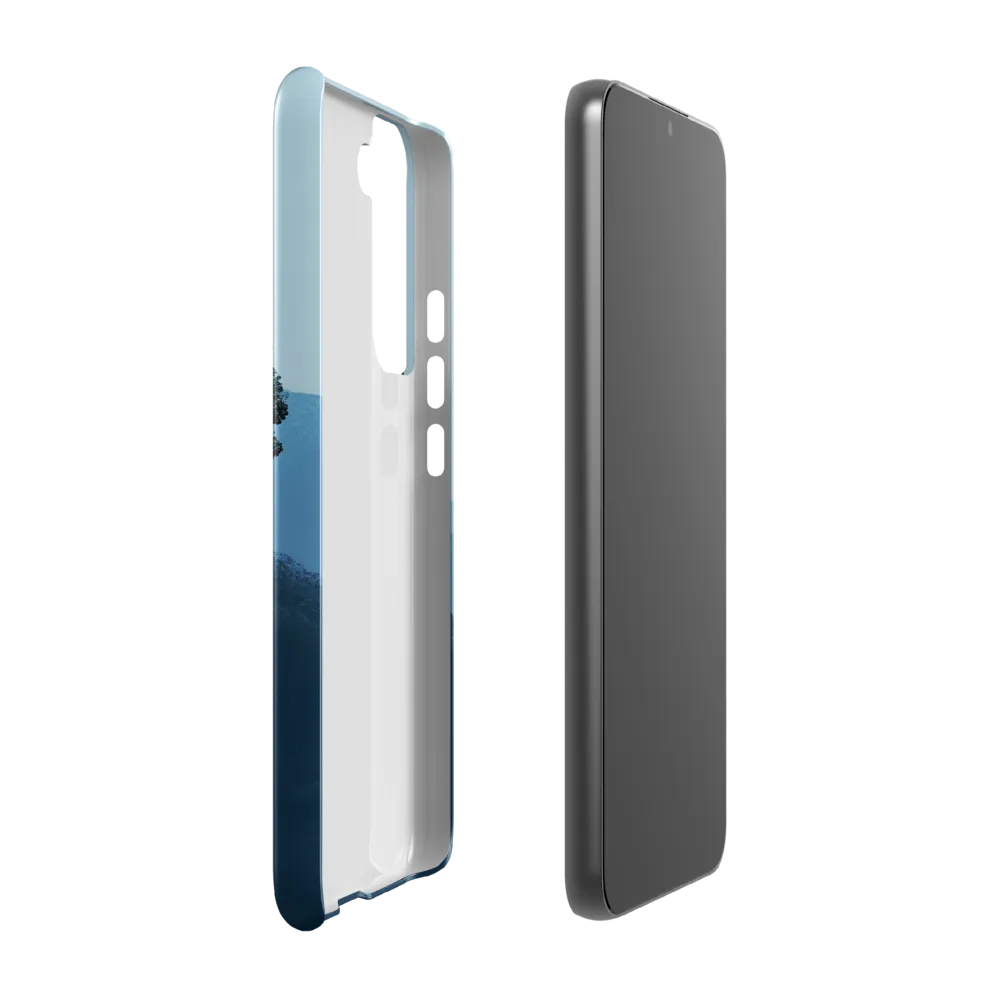 Solitude in Blue | Phone Case |  S22 Plus | Snap Case | Glossy