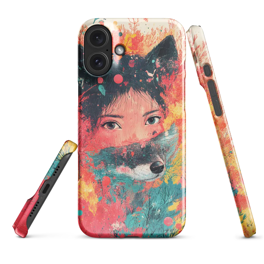 Harmony of Spirit: Girl and Wolf