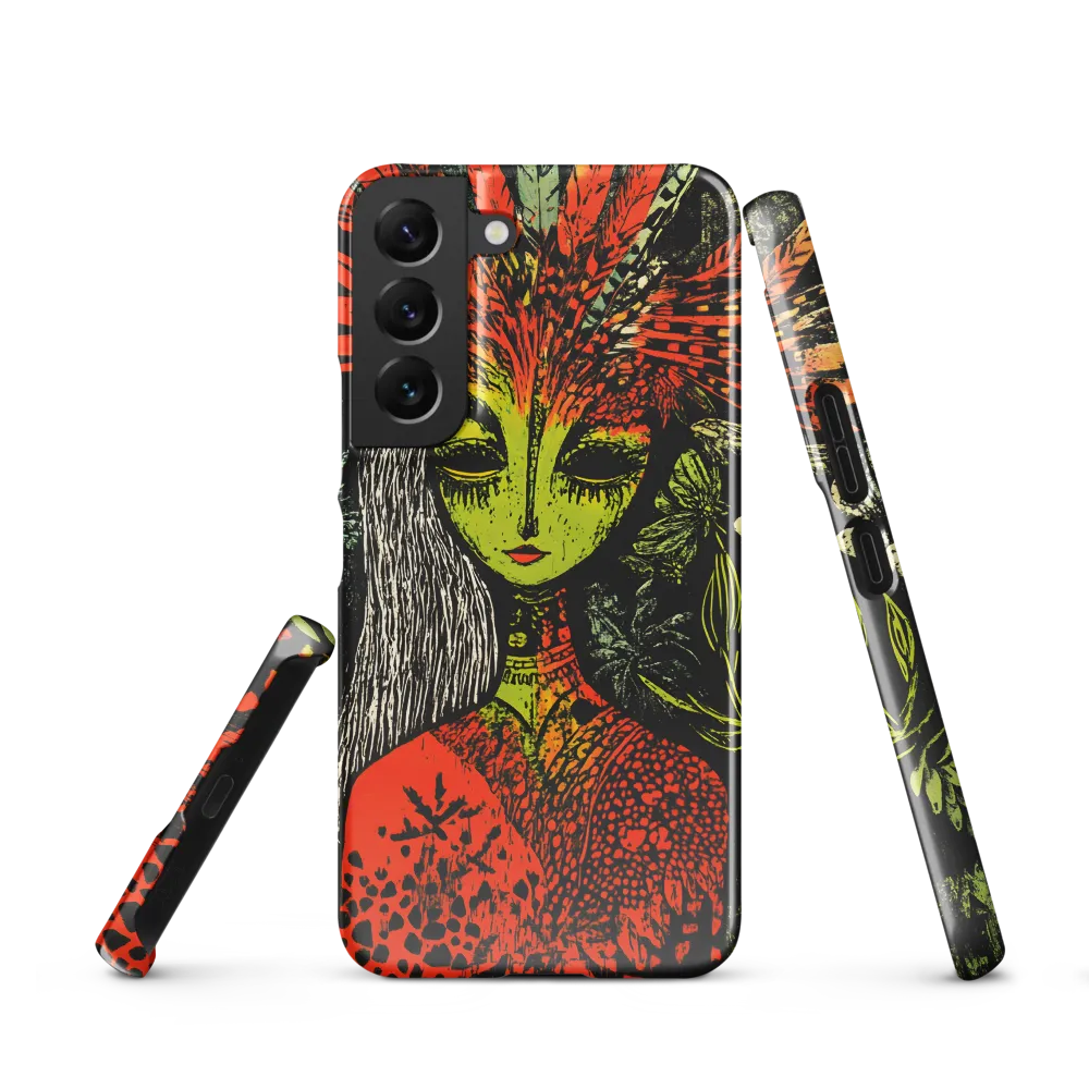 Mystical Flora: A Surreal Portrait