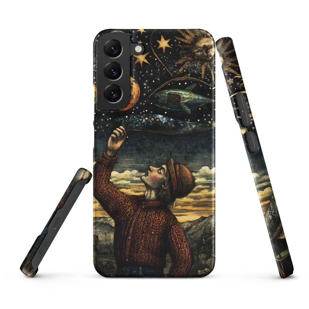 Cosmic Curiosity: A Journey Beyond Earth | Phone Case |  S22 Plus | Snap Case | Matte