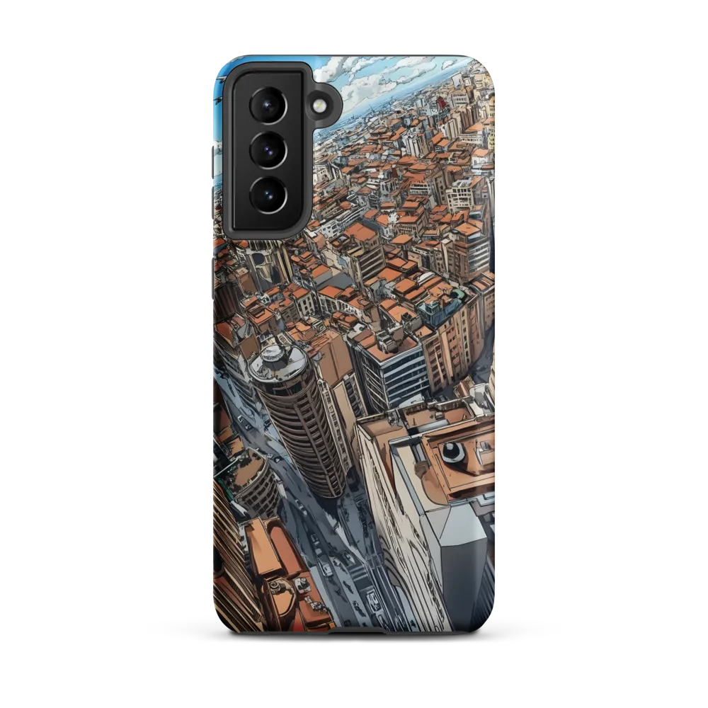 Aerial Symphony of Urban Life