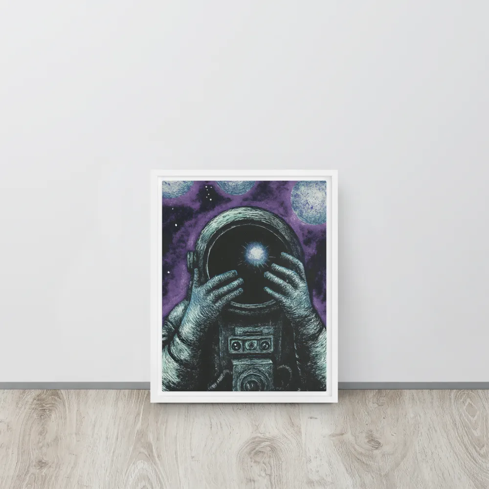 Beyond the Stars | Canvas with White Frame | 11″×14″
