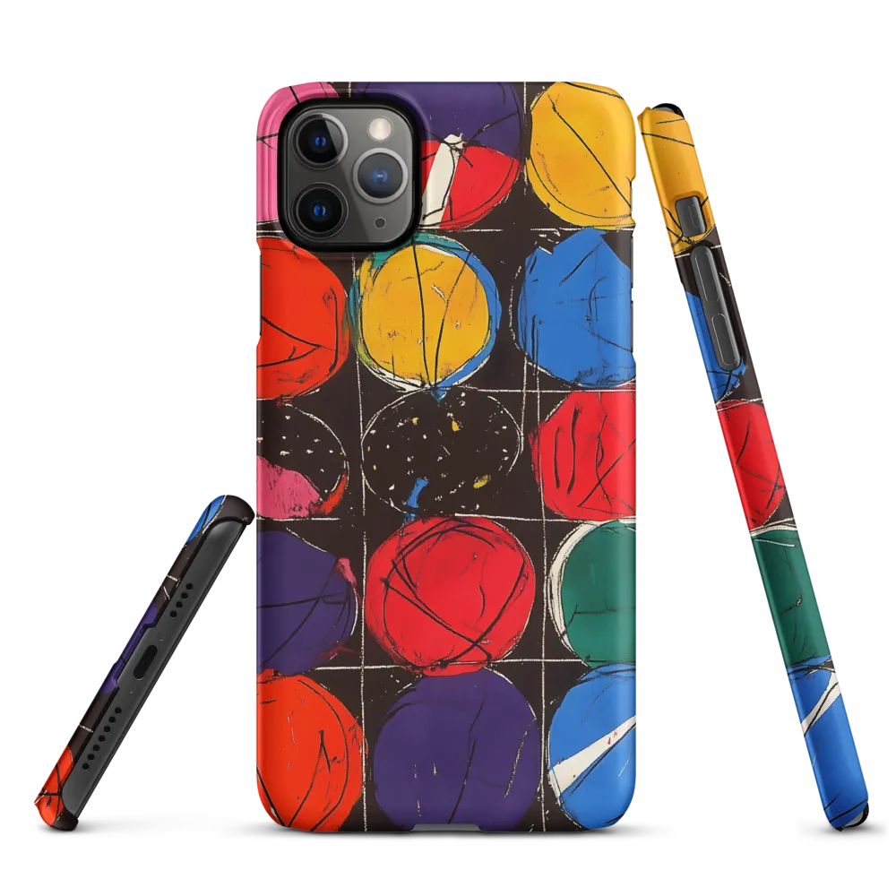 Colorful Circles in Abstract Harmony