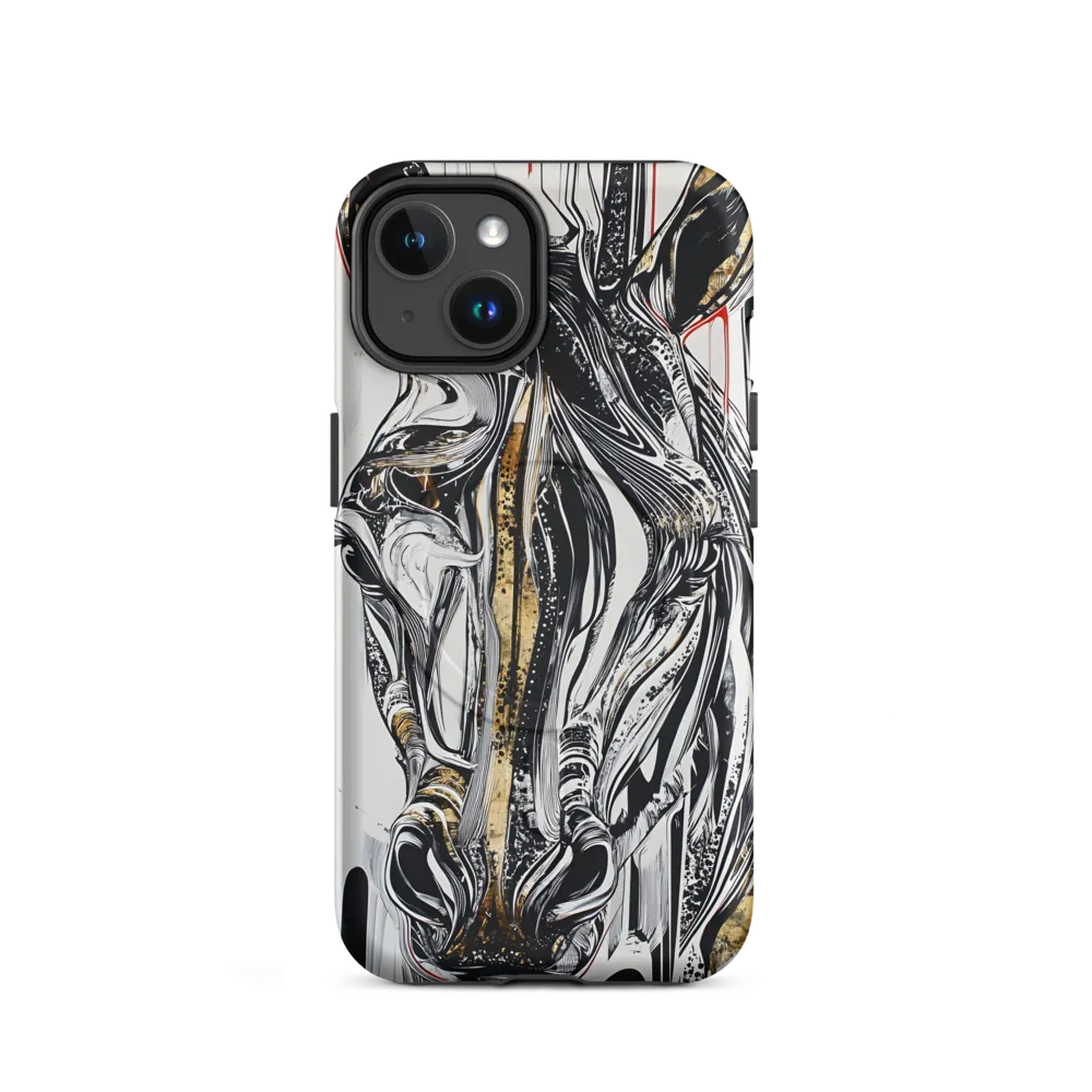 Ethereal Majesty: The Abstract Zebra