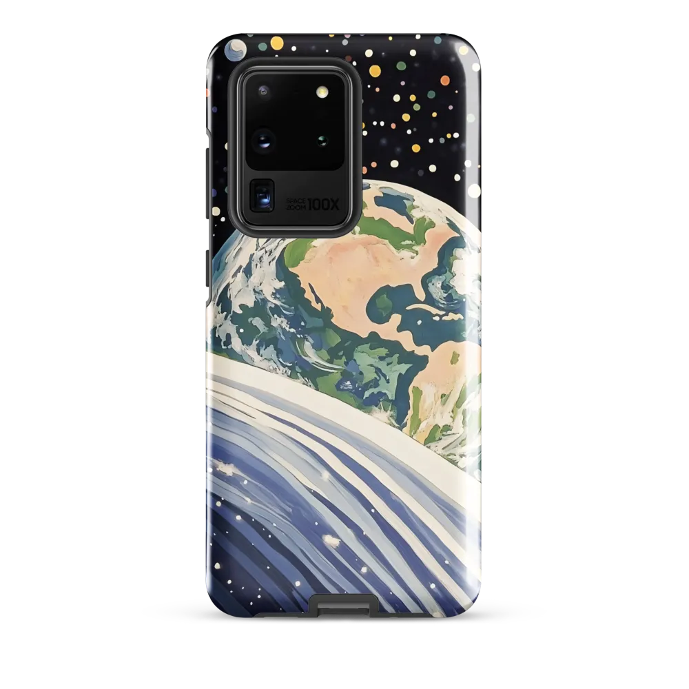 Celestial View: A Surreal Journey Through Space