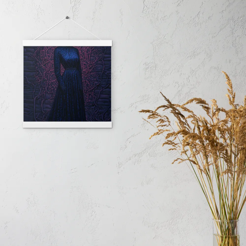 Veil of Enigma | Poster With White Wood Hanger | 12″×12″