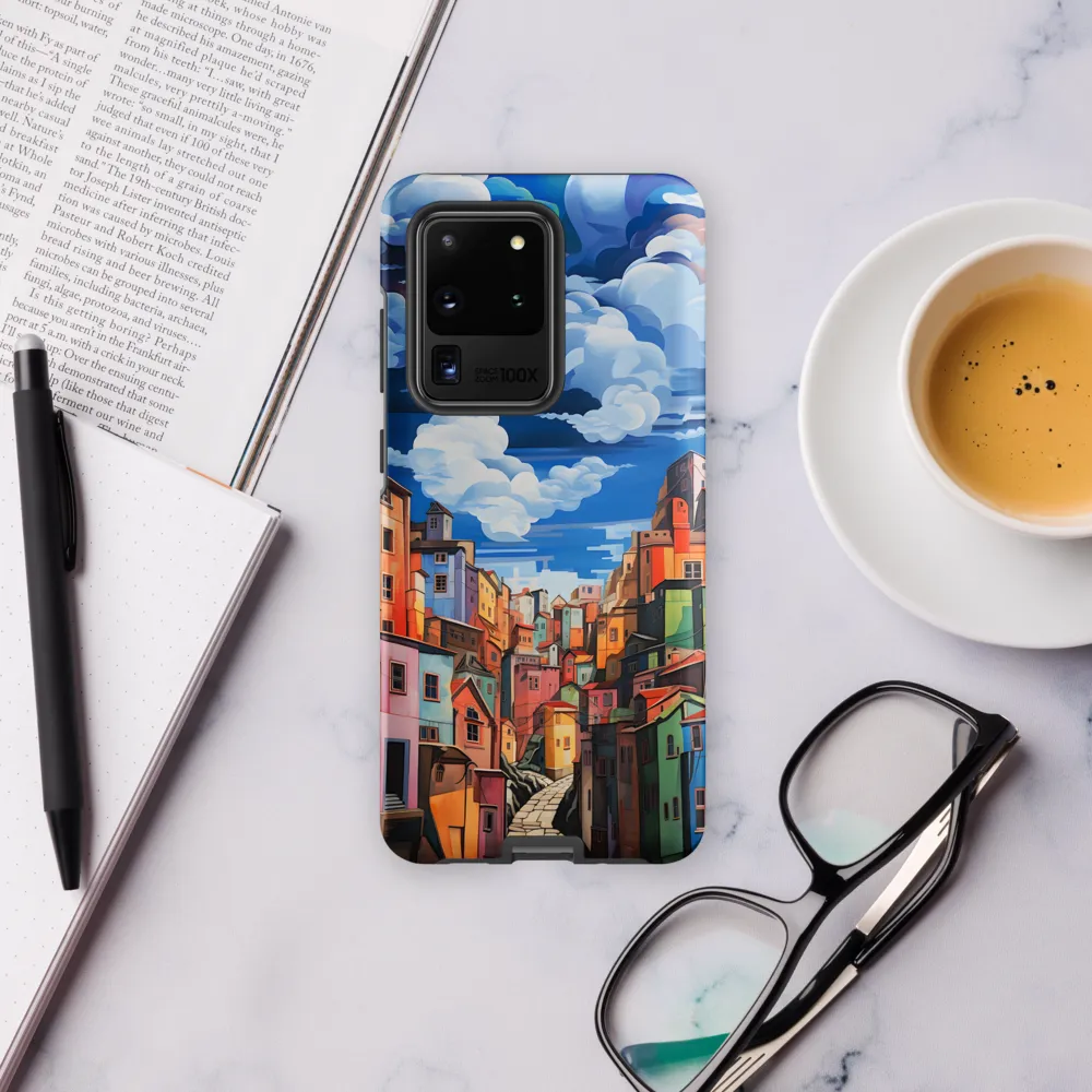 Whimsical Heights: A Vibrant Cityscape