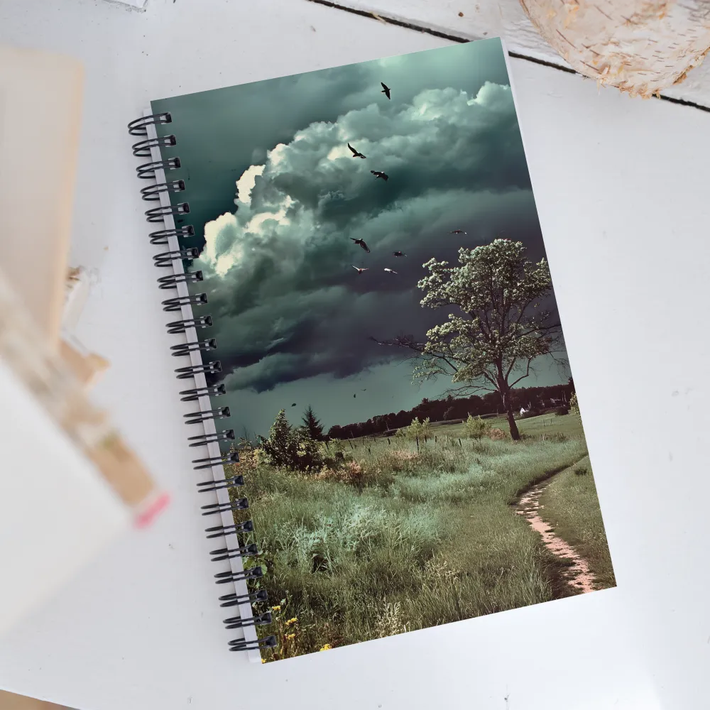 Whispers of the Storm | Spiral Notebook