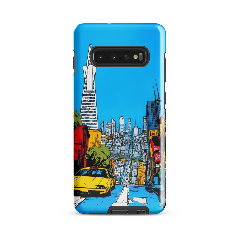 Urban Vibes: A City Unfolding | Phone Case |  S10 Plus | Tough Case | Glossy