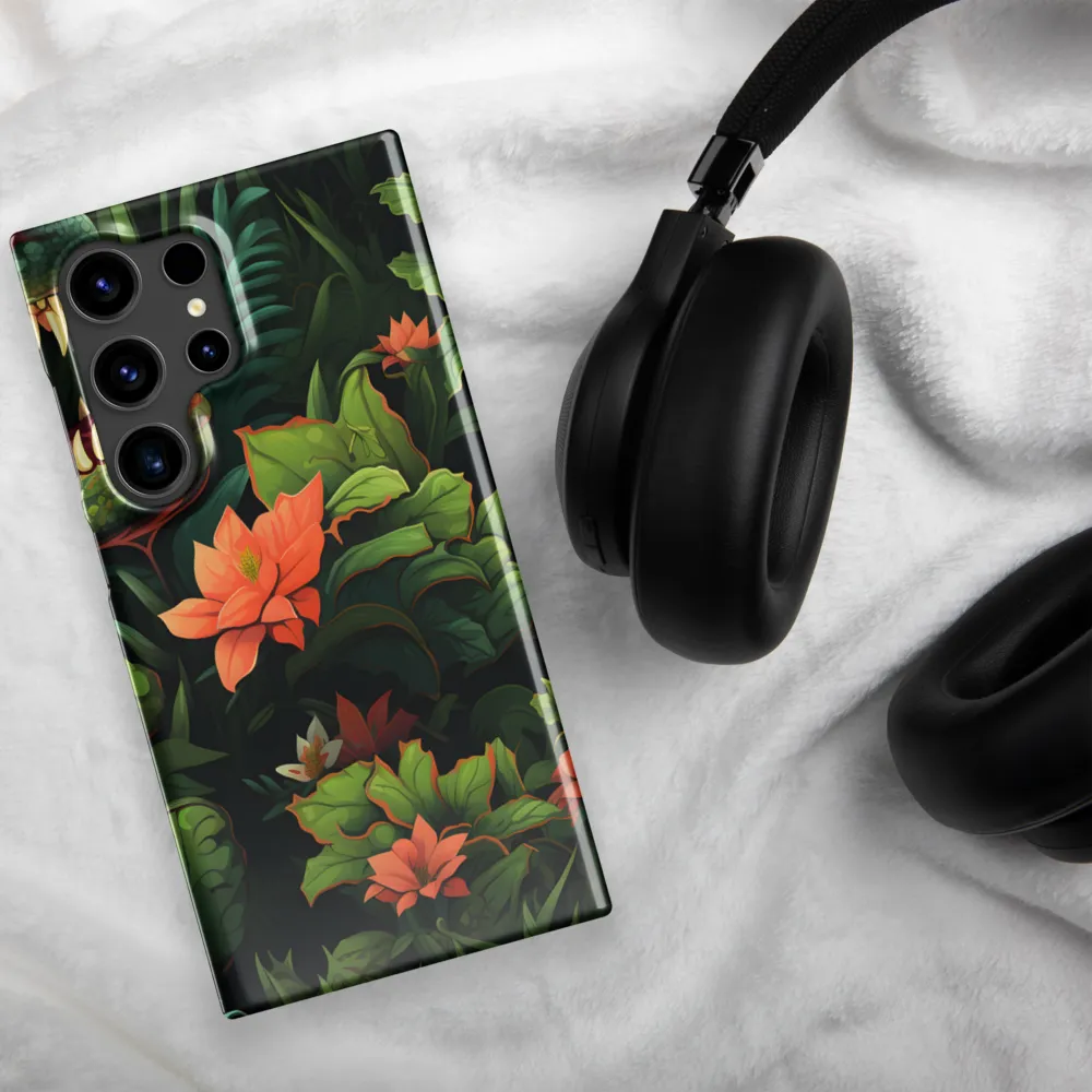 Into the Lush Unknown | Phone Case |  S24 Ultra | Snap Case | Glossy