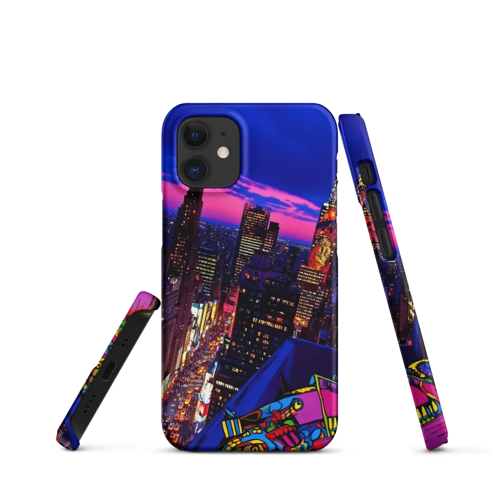 Neon Twilight: A City in Vibrance