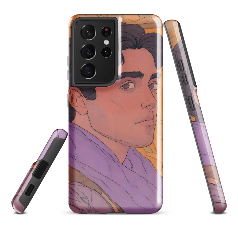 Reflections in Lavender | Phone Case |  S21 Ultra | Tough Case | Glossy