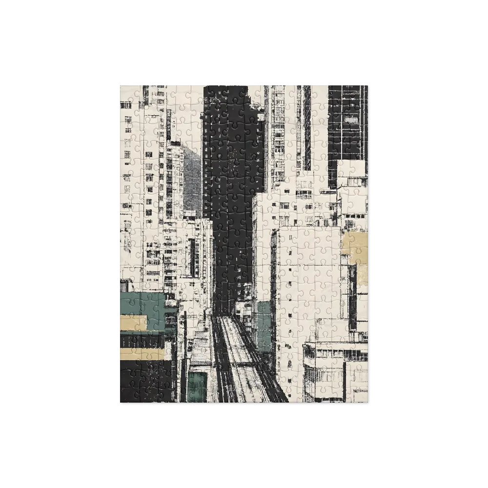 Urban Symphony: A Contemporary Cityscape