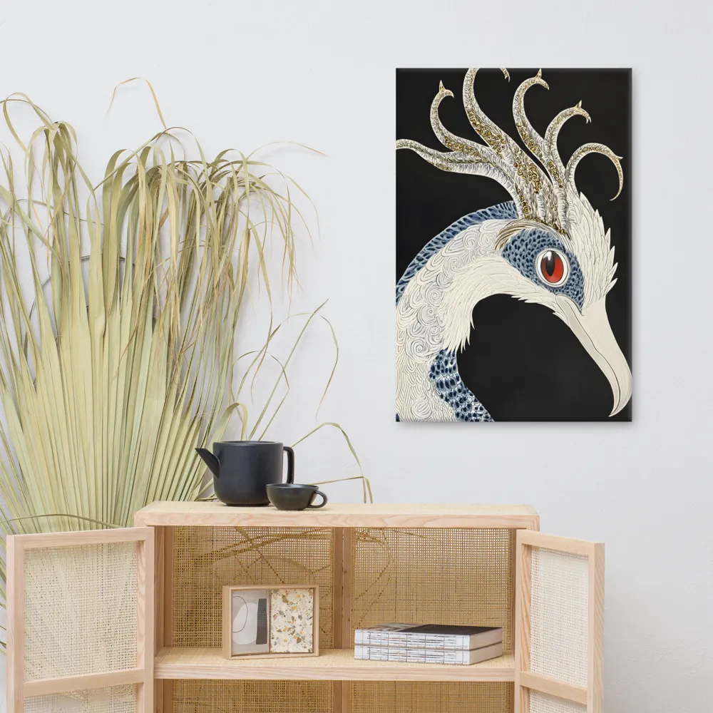 Elegance of the Majestic Peacock | Canvas | 24″×36″