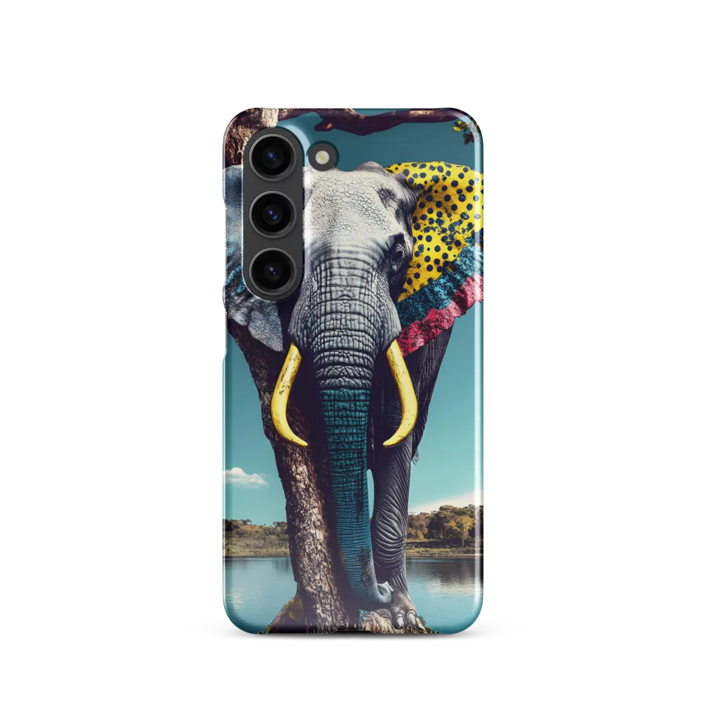 Playful Elegance: The Surreal Elephant