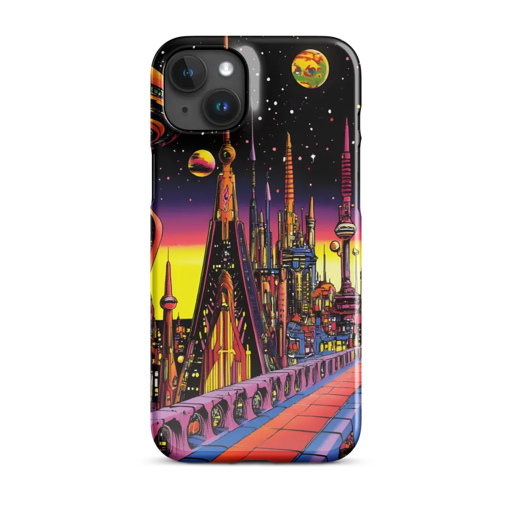 Futuristic Cosmos: A Journey Through Neon Cities