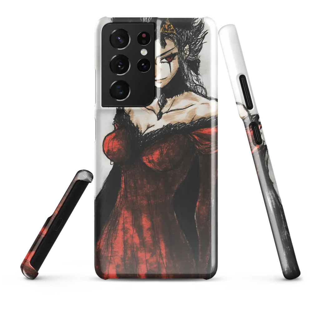 Mysterious Elegance | Phone Case |  S21 Ultra | Snap Case | Glossy