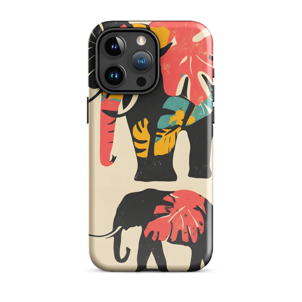 Tropical Elegance: The Elephant's Dance