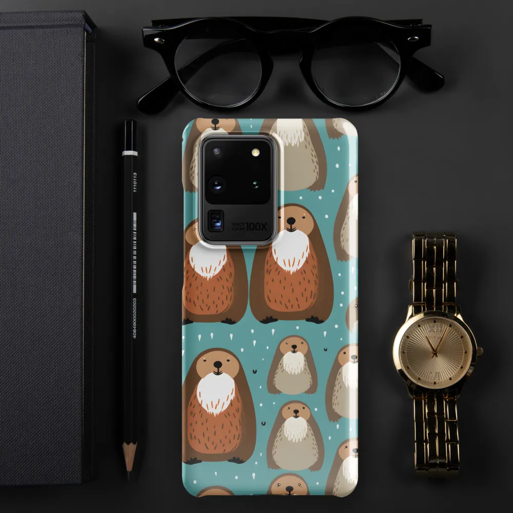 Whimsical Otter Pattern