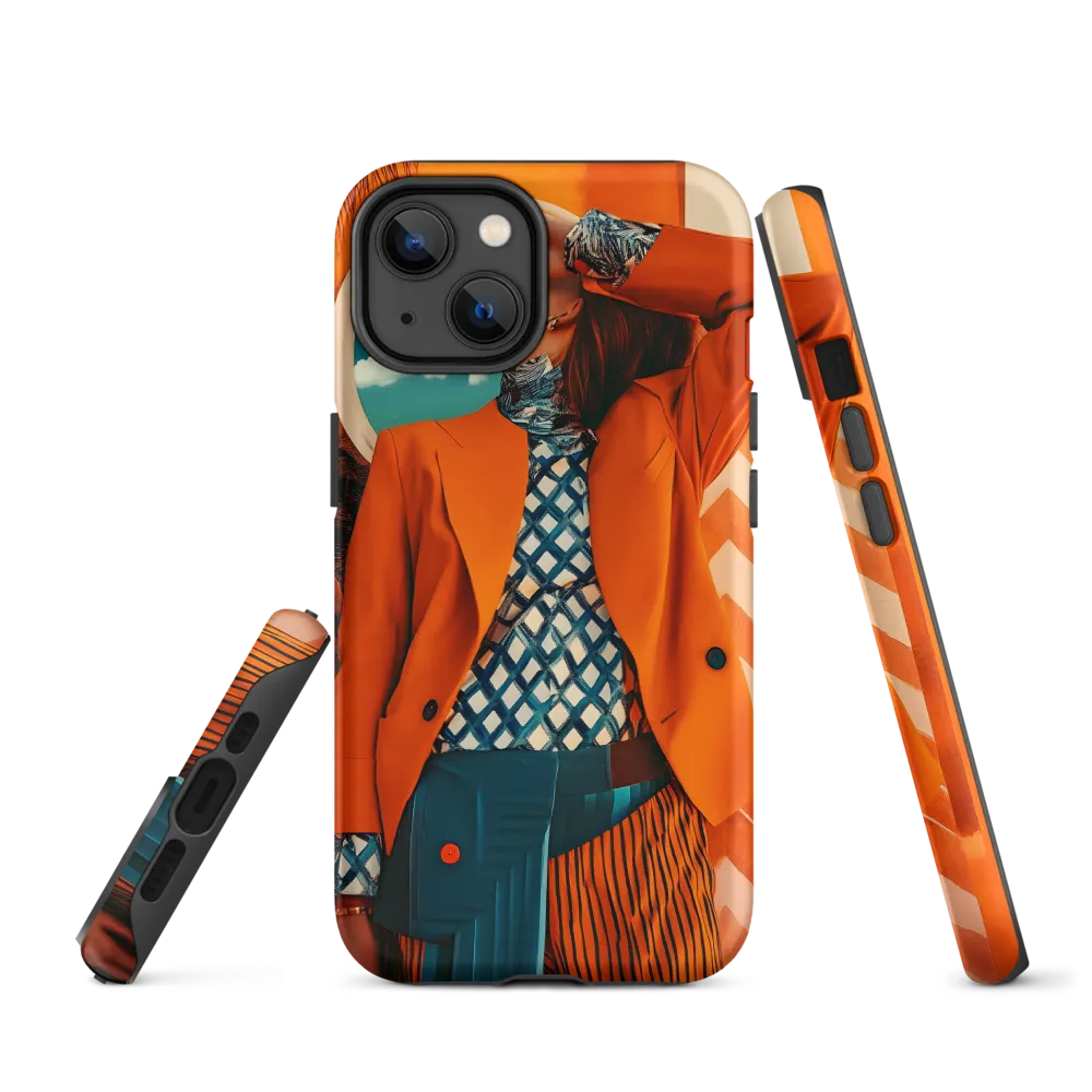 Vibrant Interplay: A Fusion of Fashion and Nature
