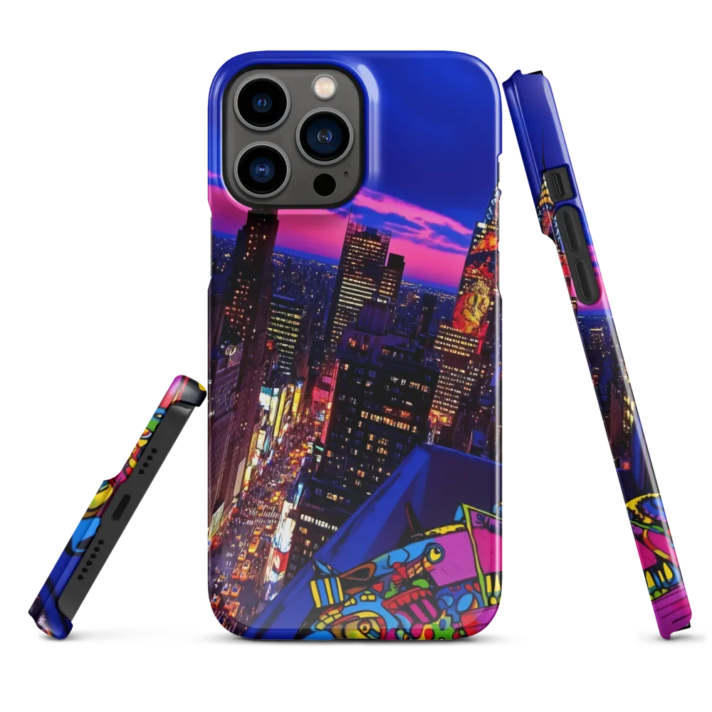 Neon Twilight: A City in Vibrance