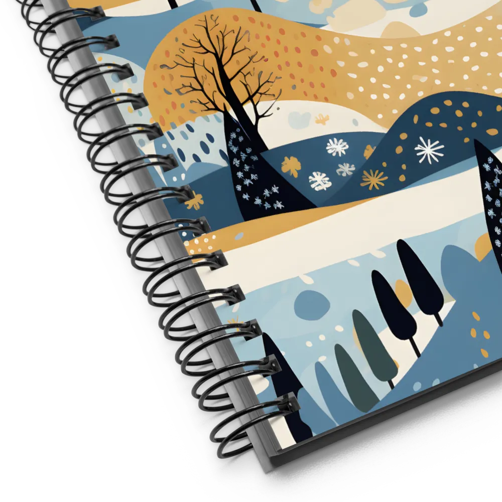 Whispers of a Playful Landscape | Spiral Notebook