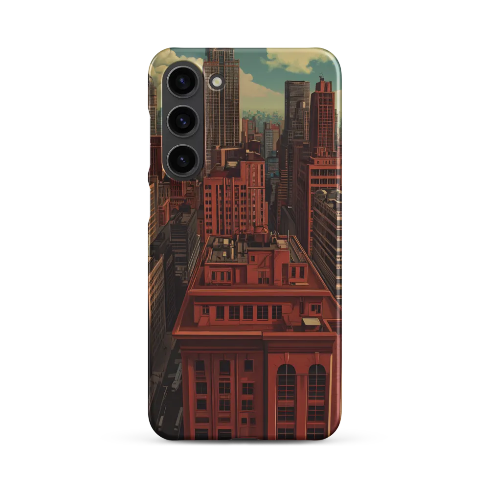 Urban Reverie: A Journey Through the City | Phone Case |  S23 Plus | Snap Case | Matte