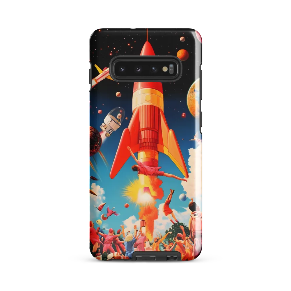 Launch of Imagination | Phone Case |  S10 Plus | Tough Case | Glossy