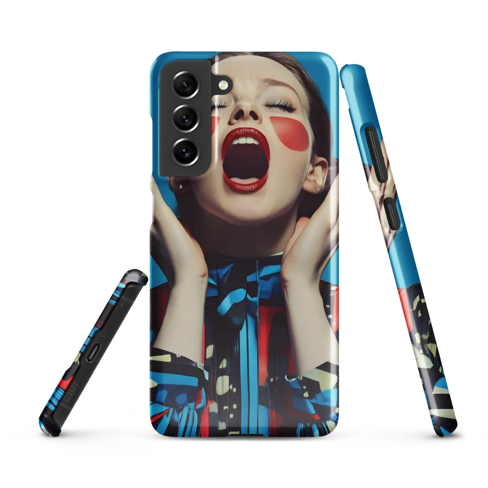 Echoes of Expression | Phone Case |  S21 FE | Snap Case | Glossy