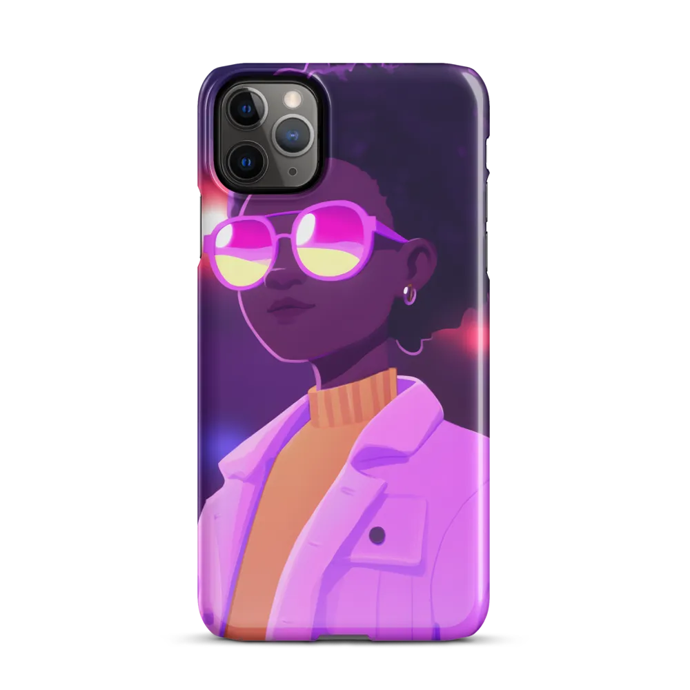 A Vibrant Soul in Shades | Phone Case |  11 Pro Max | Snap Case | Glossy