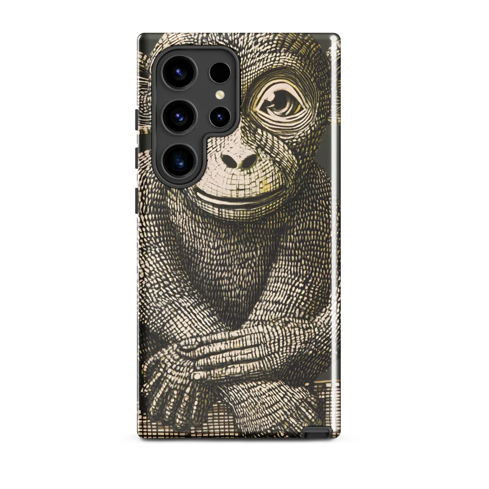 Intricate Primate Portrait