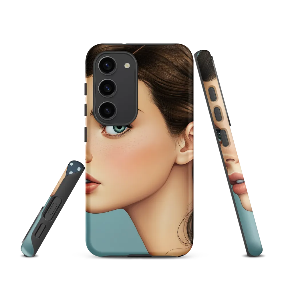 Captivating Gaze: A Modern Portrait