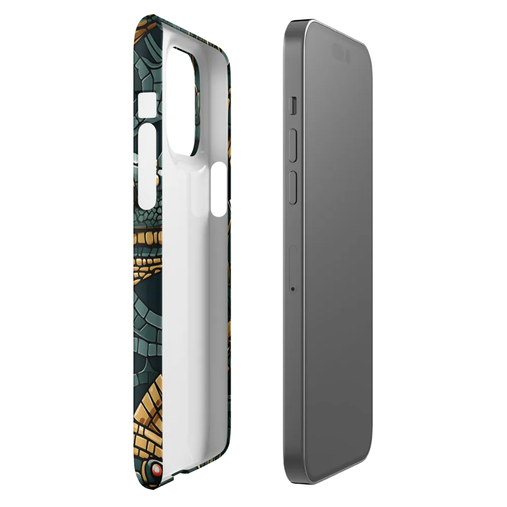 Lizards of Abstraction | Phone Case |  14 Pro Max | Snap Case | Matte