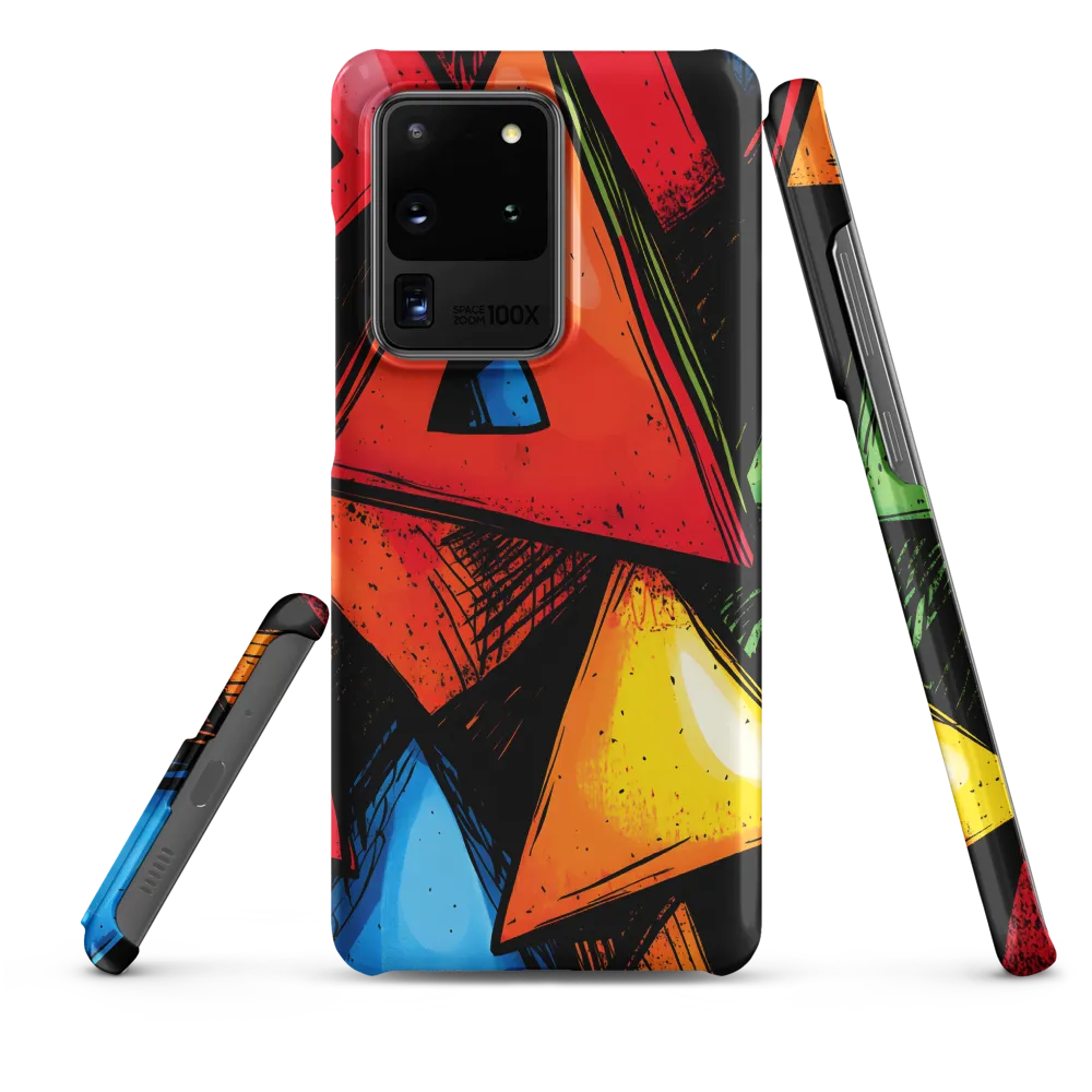 Vibrant Triangles in Abstract Harmony