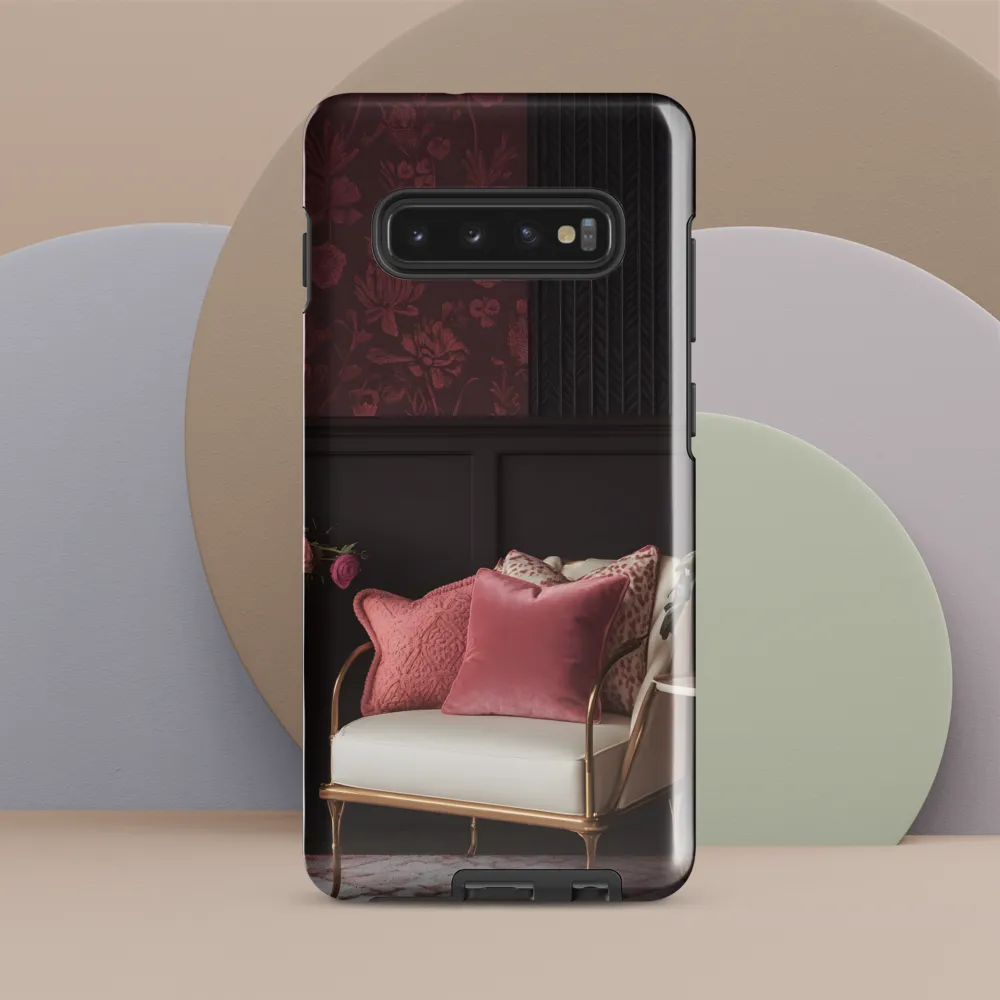 Elegance in Contrast: A Modern Interior Design | Phone Case |  S10 Plus | Tough Case | Glossy