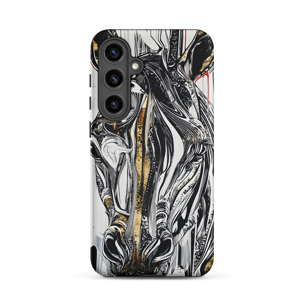 Ethereal Majesty: The Abstract Zebra