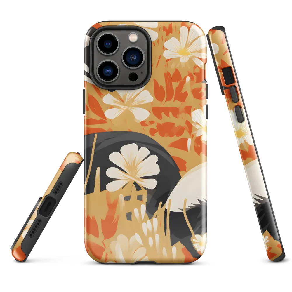 Whimsical Badgers in Bloom
