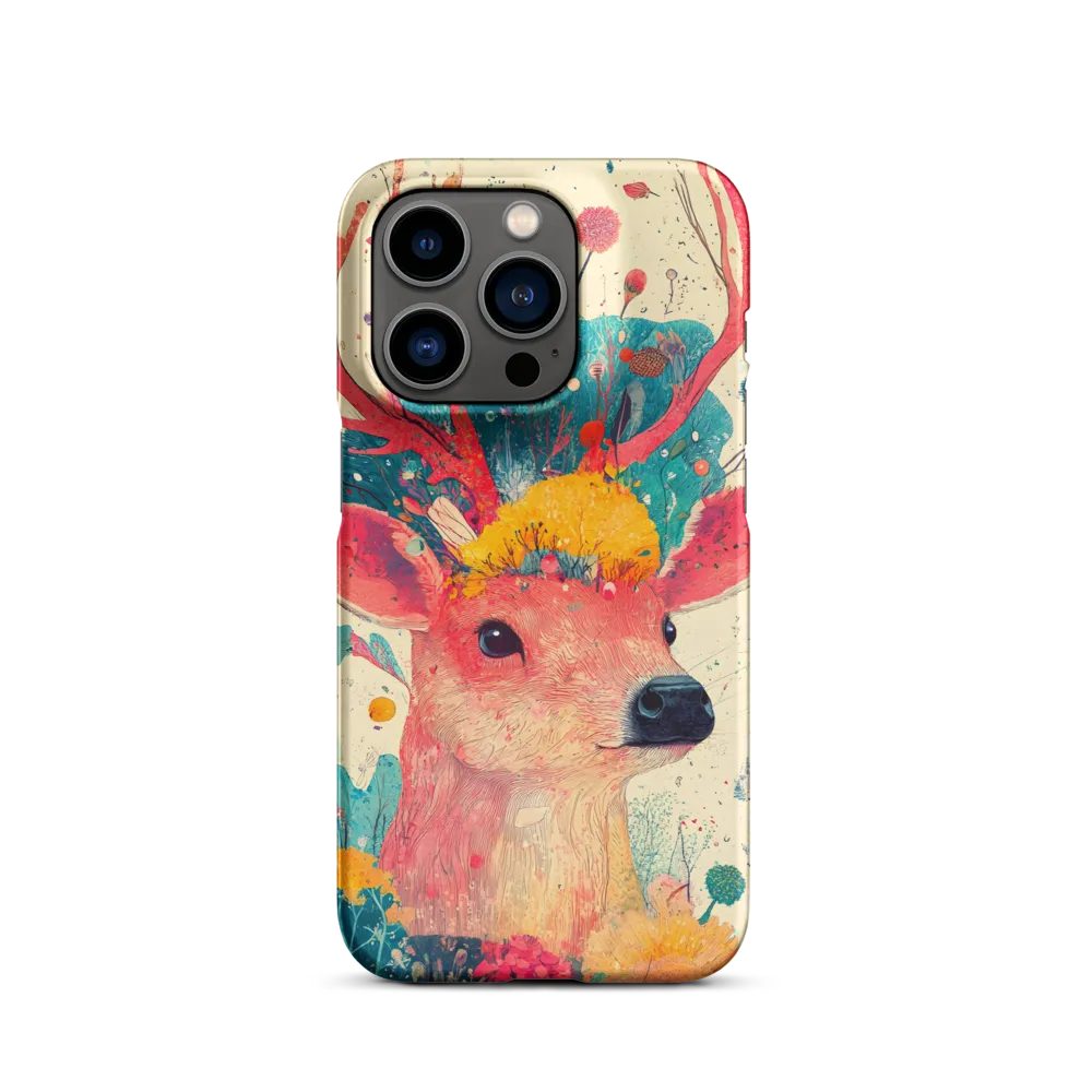 Whimsical Harmony: A Deer in Bloom