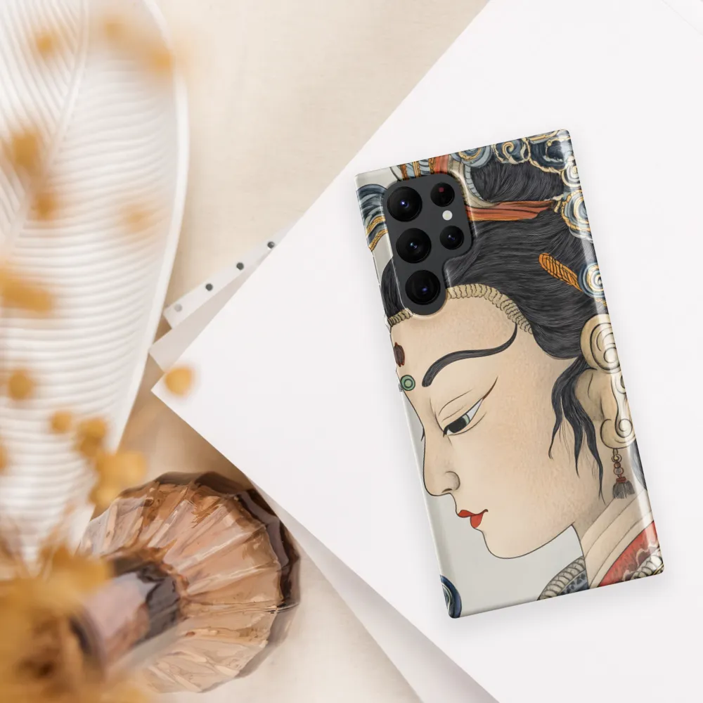 The Serene Bodhisattva | Phone Case |  S22 Ultra | Snap Case | Glossy