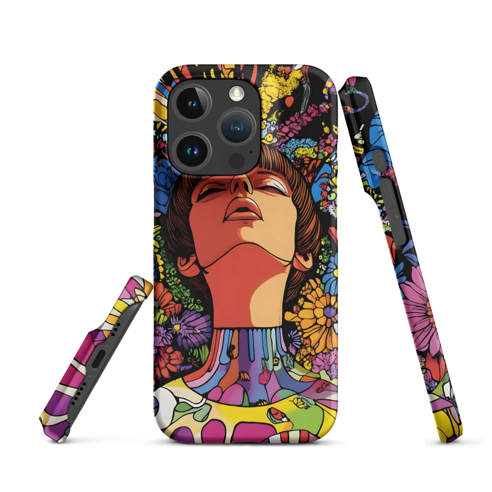 Vibrant Ecstasy: A Psychedelic Portrait