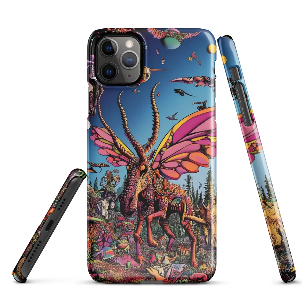 Ethereal Realms: The Butterfly Beast | Phone Case |  11 Pro Max | Snap Case | Glossy