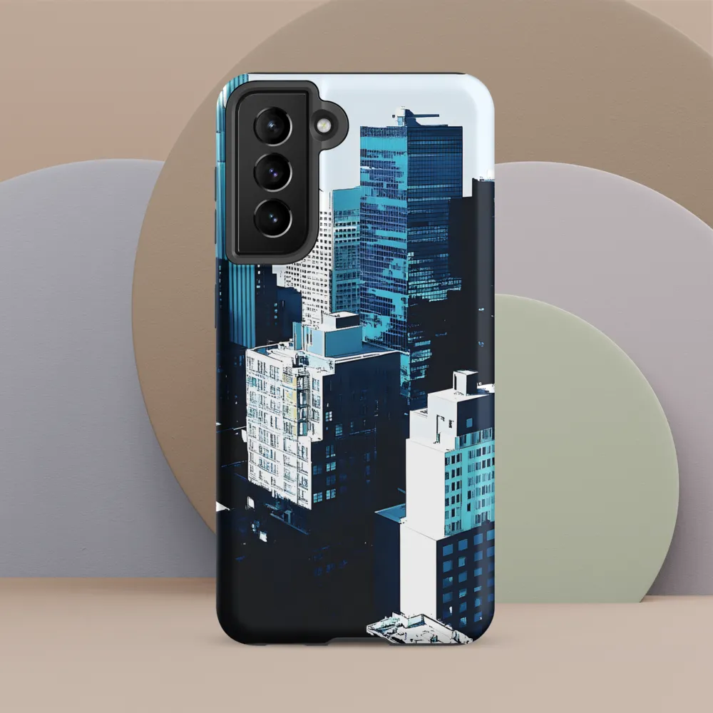 Urban Serenity: A Minimalist Cityscape