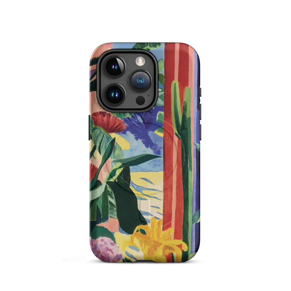 Lush Botanical Reverie | Phone Case |  15 Pro | MagSafe® Tough Case | Matte