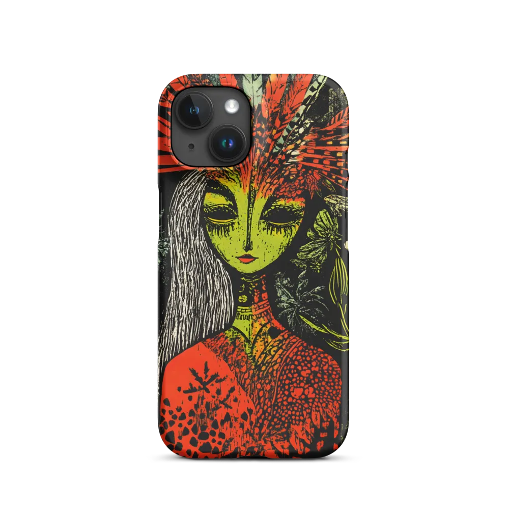 Mystical Flora: A Surreal Portrait