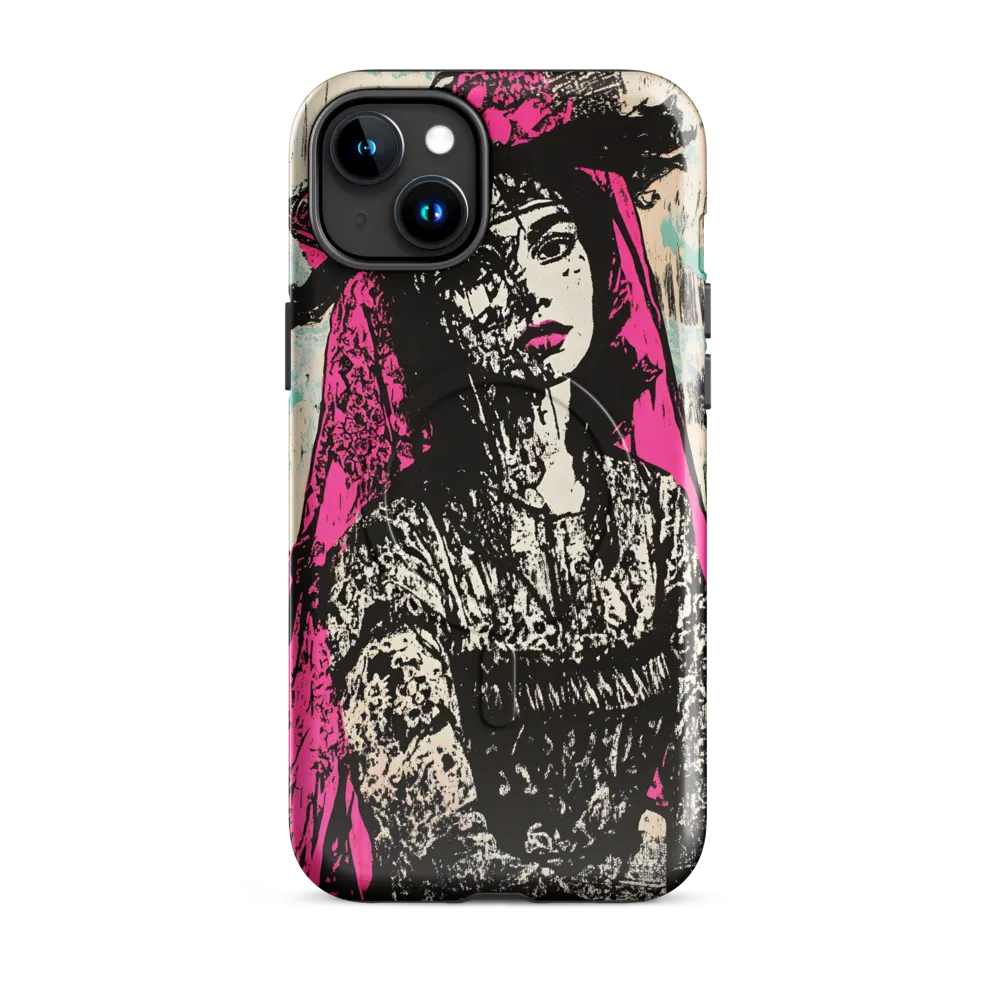 Veiled Beauty | Phone Case |  15 Plus | MagSafe® Tough Case | Glossy