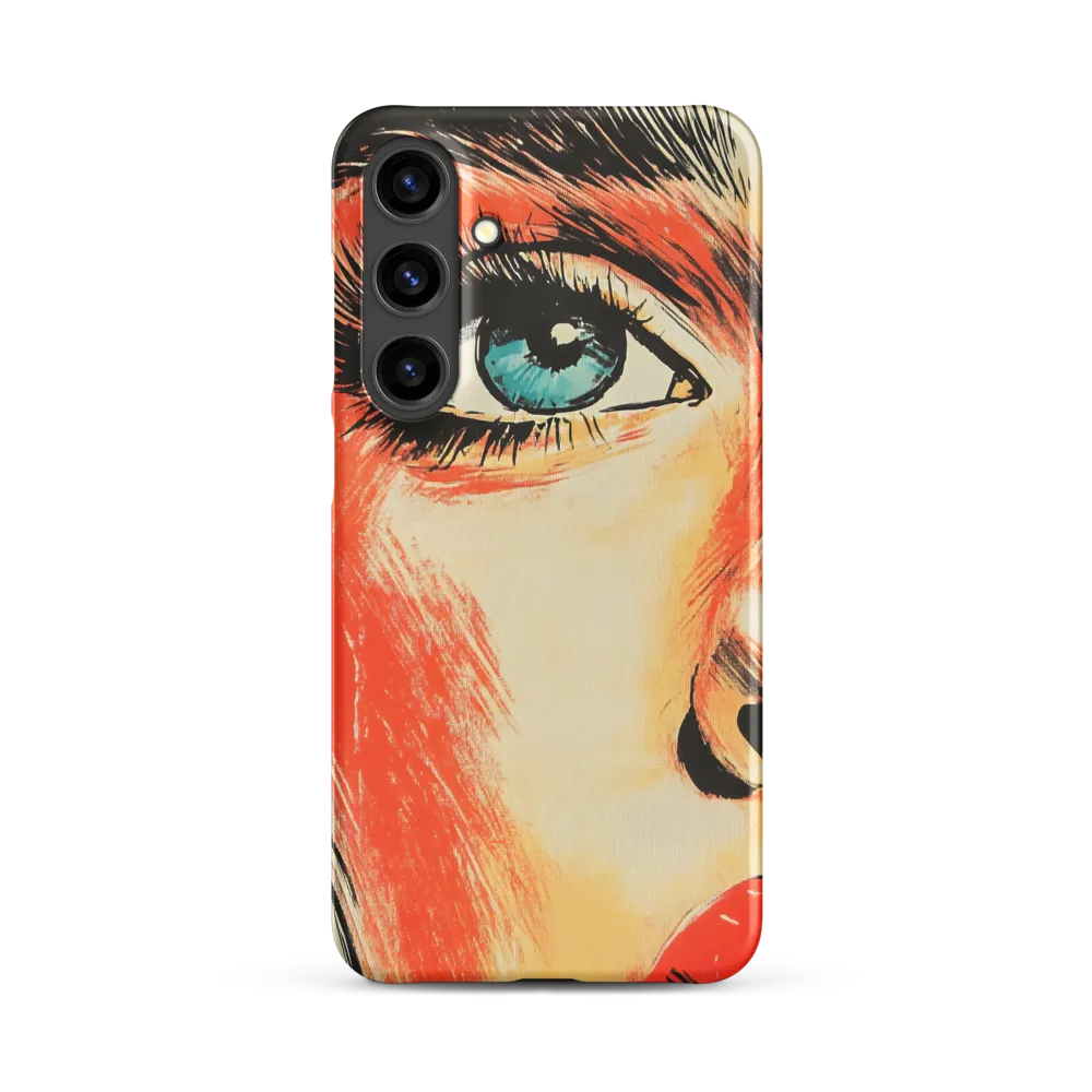 Intense Gaze: A Pop Art Portrait